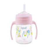 Farlin Straw Drinking Cup Stage 3 – Pink